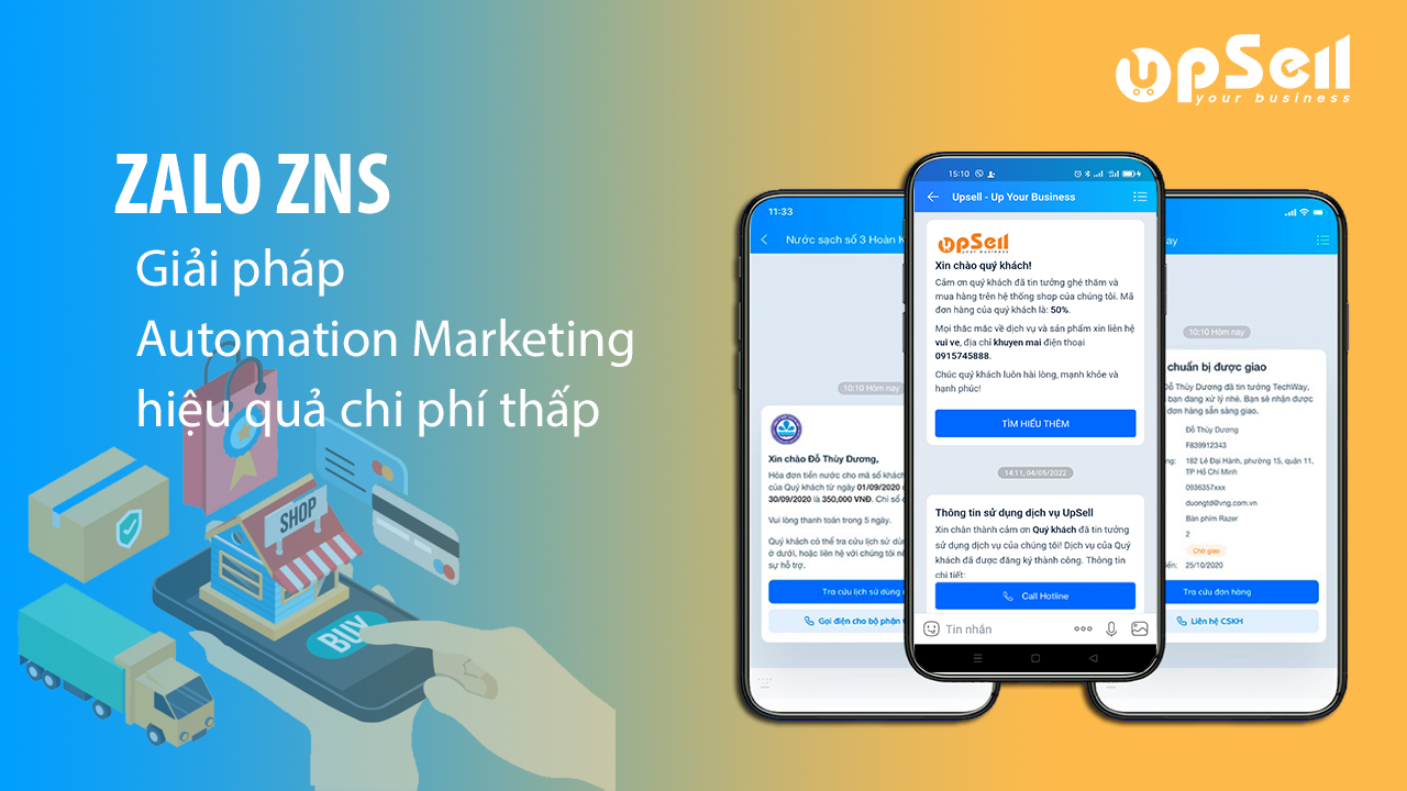 Zalo ZNS - Automation Remarketing