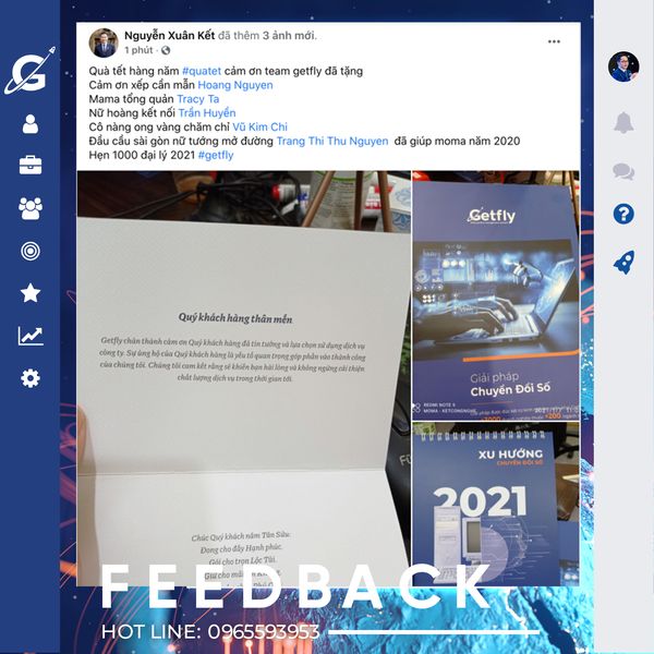 GETFLY CRM TỰ HÀO MANG ĐẾN GIẢI PHÁP CHUYỂN ĐỔI SỐ CHO DOANH NGHIỆP MOMA GLOBAL